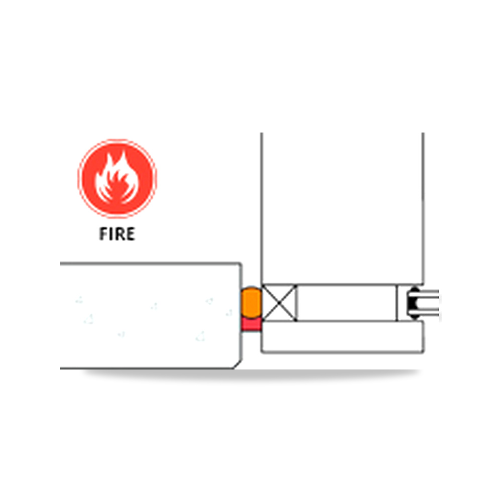 مركب عزل وإصلاح خرساني فوسروك (Fosroc) معجون وعازل مانع للتسرب خرطوشة وشمعة فلتر موديل Flamex One