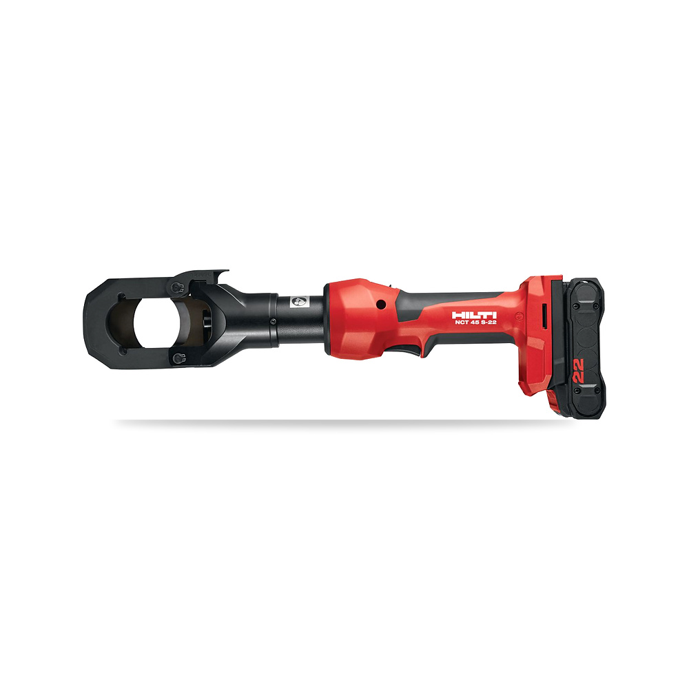 مقص وقاطعة كابلات وأسلاك يدوية هيلتي (Hilti) موديل NCT 45 (S-22 ACSR and guy wire cordless cable cutter)