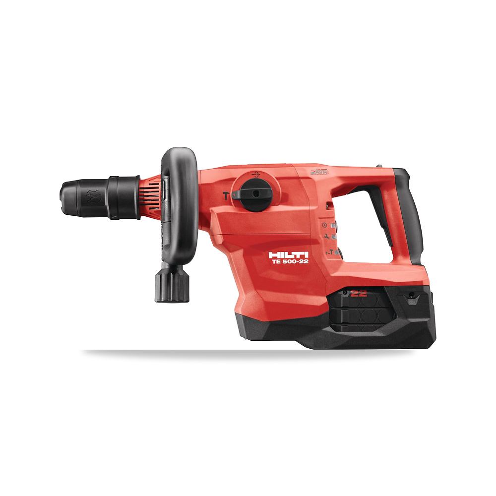 مثقاب دريل مطرقي دوار وتكسير (هيلتي) هيلتي (Hilti) موديل TE 500-22 (SDS-Max cordless chipping hammer)