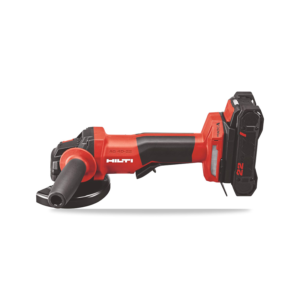 صاروخ جلخ وقطع كهربائي/لاسلكي هيلتي (Hilti) موديل AG 4D-22 (Cordless angle grinder (125 mm))