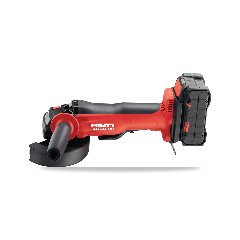 صاروخ جلخ وقطع كهربائي/لاسلكي هيلتي (Hilti) موديل AG 5D-22 (Cordless angle grinder (125 mm))