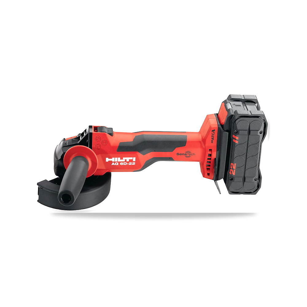 صاروخ جلخ وقطع كهربائي/لاسلكي هيلتي (Hilti) موديل Nuron AG 6D-22 Cordless angle grinder (125 mm)