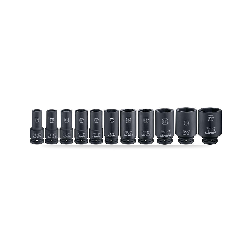 مفاتيح وأفياش وتوصيلات منزلية هيلتي (Hilti) موديل SI-S 3/4" Deep impact socket