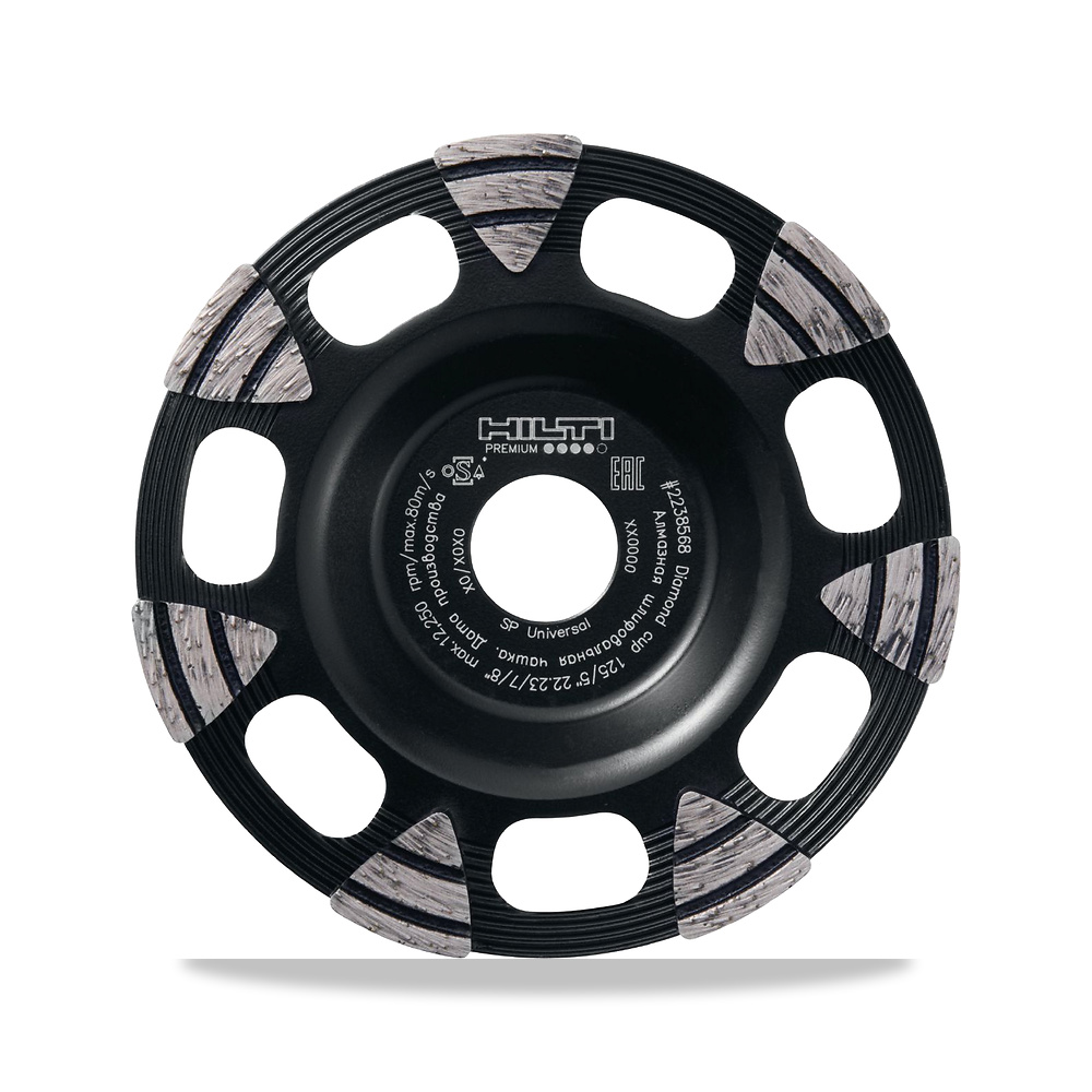 صاروخ جلخ وقطع كهربائي/لاسلكي هيلتي (Hilti) موديل SP Universal diamond cup wheel