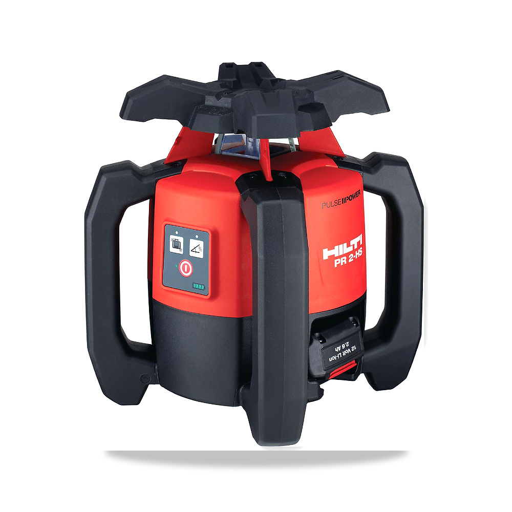 جهاز ميزان ليزر خطي ودوار للتسوية المساحية هيلتي (Hilti) موديل PR 2-HS (A12 Outdoor rotating laser level)