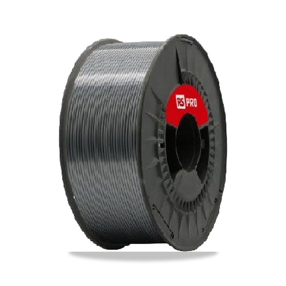 خيط طباعة ثلاثية الأبعاد (3D Filament) رمادي 1.75 مم 1 كجم RS PRO موديل 360-156 - نوع الخامة PLA