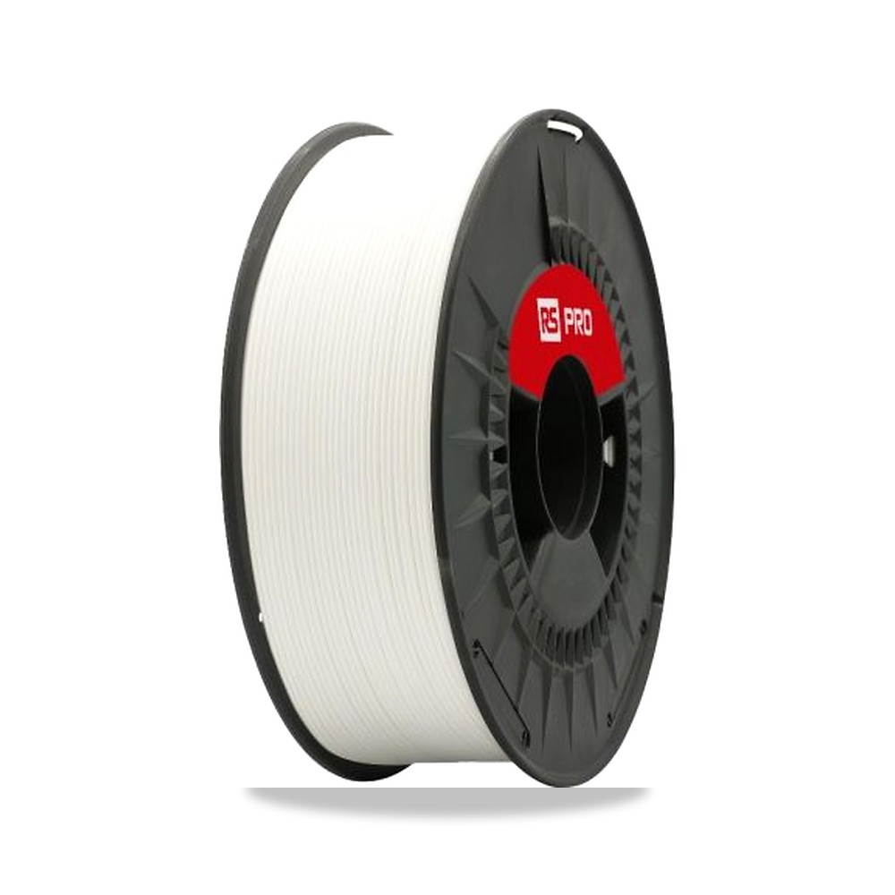 خيط طباعة ثلاثية الأبعاد (3D Filament) 1.75 مم 1 كجم RS PRO موديل 430-163 - اللون Natural - نوع الخامة PLA
