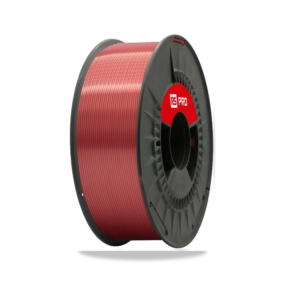 خيط طباعة ثلاثية الأبعاد (3D Filament) 1.75 مم 1 كجم RS PRO موديل 430-143 - اللون Scarlet - نوع الخامة PLA