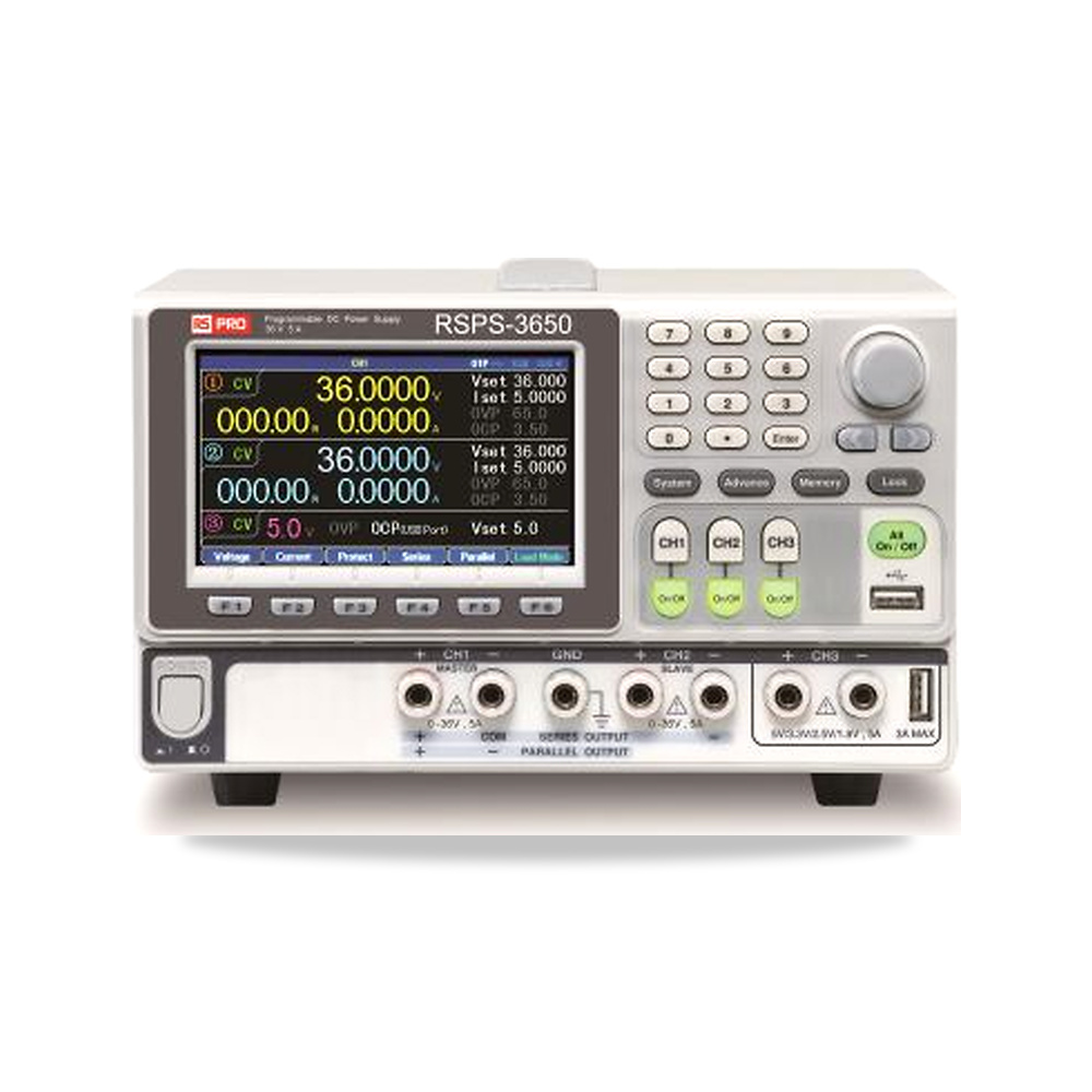 وحدة تغذية ومصدر طاقة كهربائية (Power Supply) رقمي 0 فولت 36 فولت 680 واط 5 أمبير 100 فولت RS PRO موديل 642-967