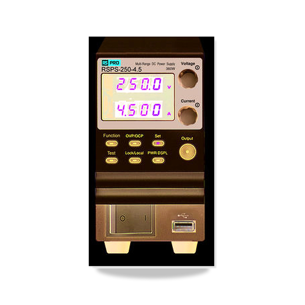 وحدة تغذية ومصدر طاقة كهربائية (Power Supply) 0 فولت 250 فولت 360 واط 4.5 أمبير RS PRO موديل 642-971