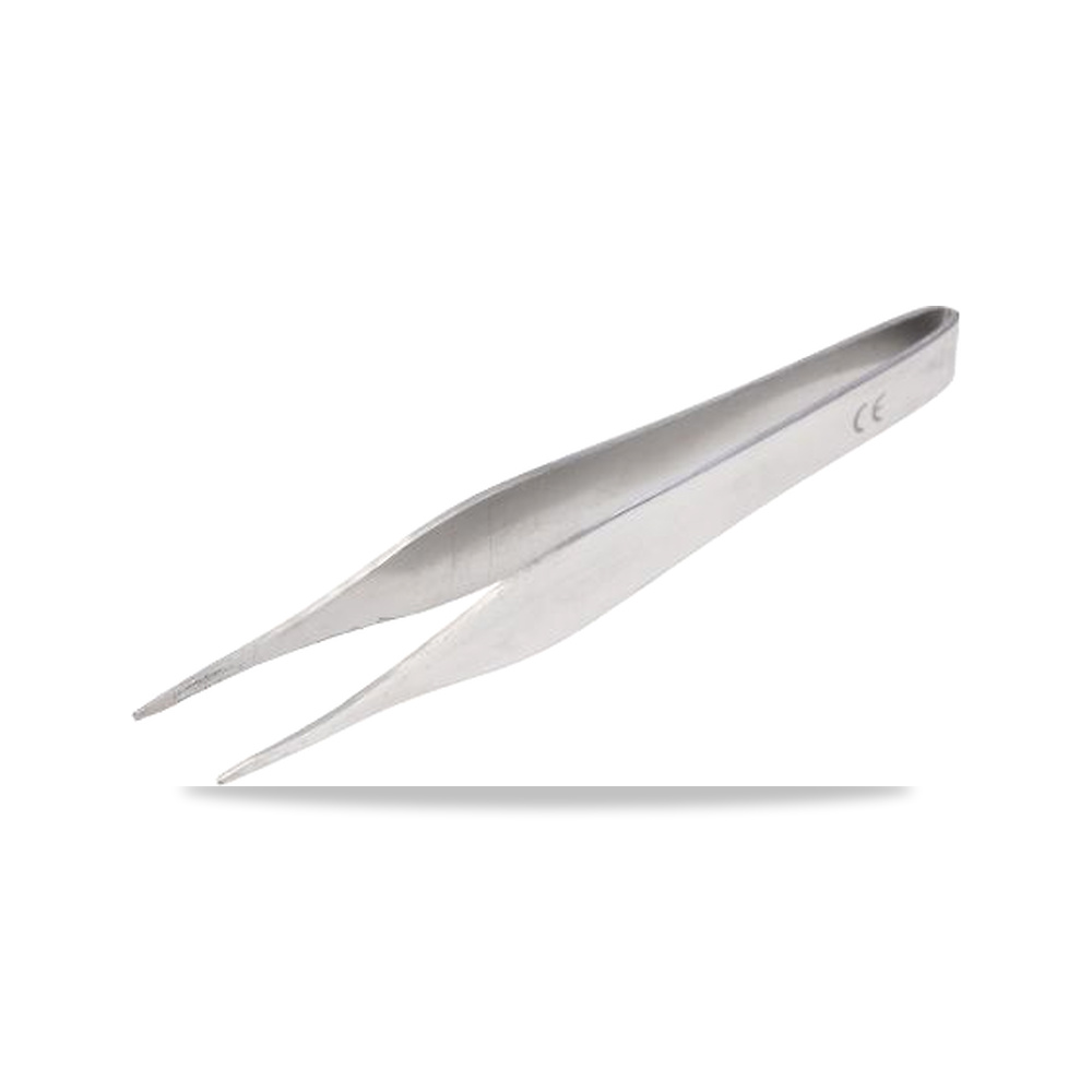 ملقط دقيق للإلكترونيات والمختبرات (Precision Tweezers) ستانلس ستيل مقاوم للصدأ 110 مم 120 موديل 732-660
