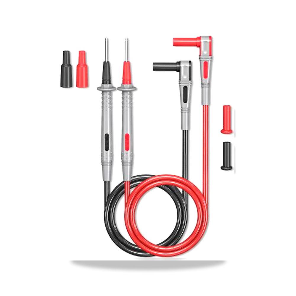 سلك ومجس فحص واختبار إلكتروني (Test Lead) أسود أحمر 1 كيلو فولت 10 أمبير RS PRO موديل 441-216