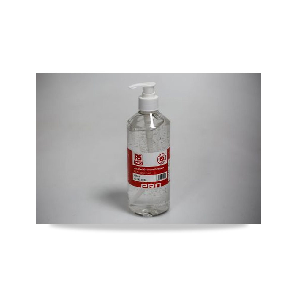 منظف ومعقم ومستلزمات عناية ودورات مياه 500 مل RS PRO موديل 189-0288 - المقاس 500 ml - نوع الخامة Ethanol