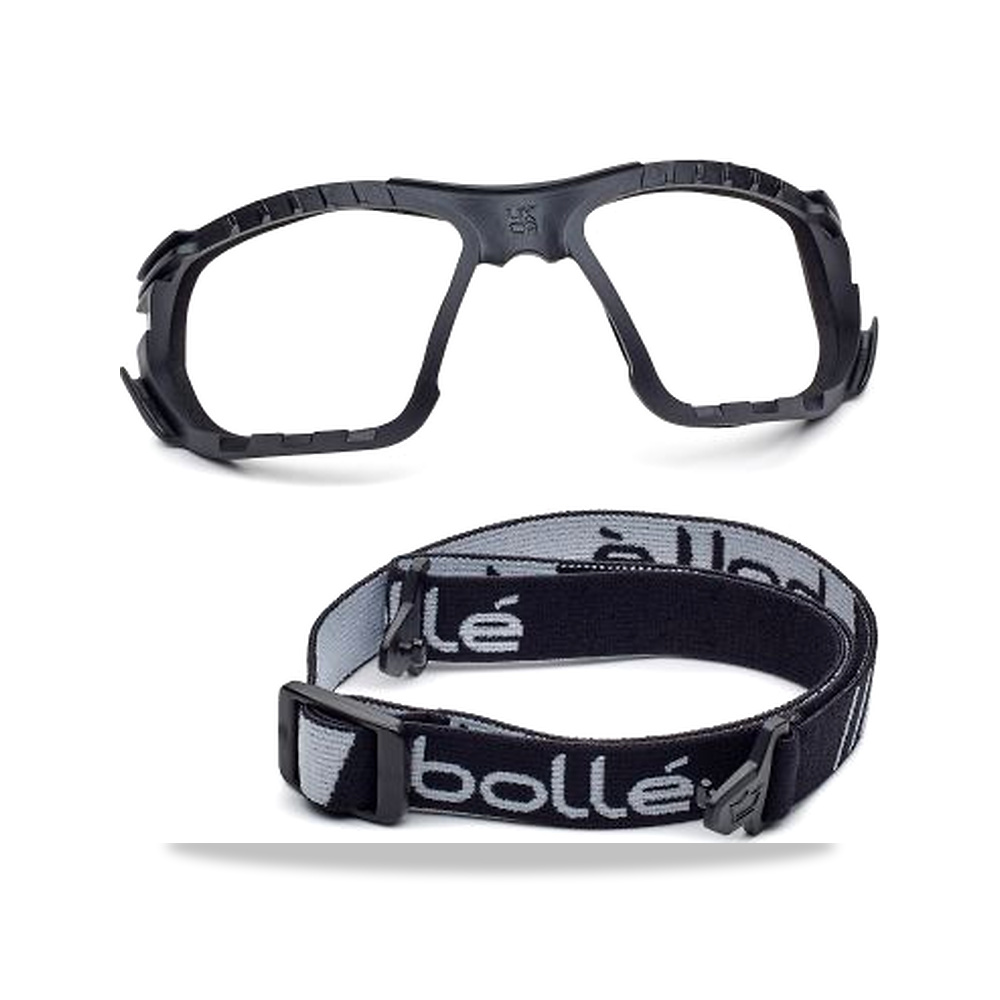 صورة منتج نظارة وقاية وسلامة مهنية نايلون مانع تسرب وعازل Bolle Safety موديل PSPNESKB04 - كود الصنف reemco-2027-0013736 - ماركة يباع من خلال reemco - توريد وتصوير حصري لشركة ريمكو القابضة السعودية