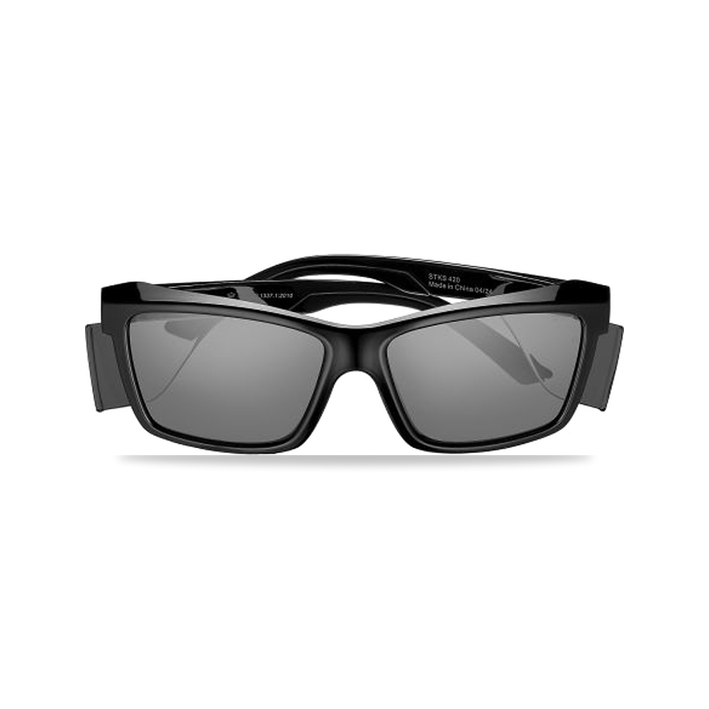 صورة منتج نظارة وقاية وسلامة مهنية بولي كربونات أسود Bolle Safety موديل STK42N20E – اللون Smoked – اللون Translucent Black - كود الصنف reemco-2027-0015029 - ماركة يباع من خلال reemco - توريد وتصوير حصري لشركة ريمكو القابضة السعودية