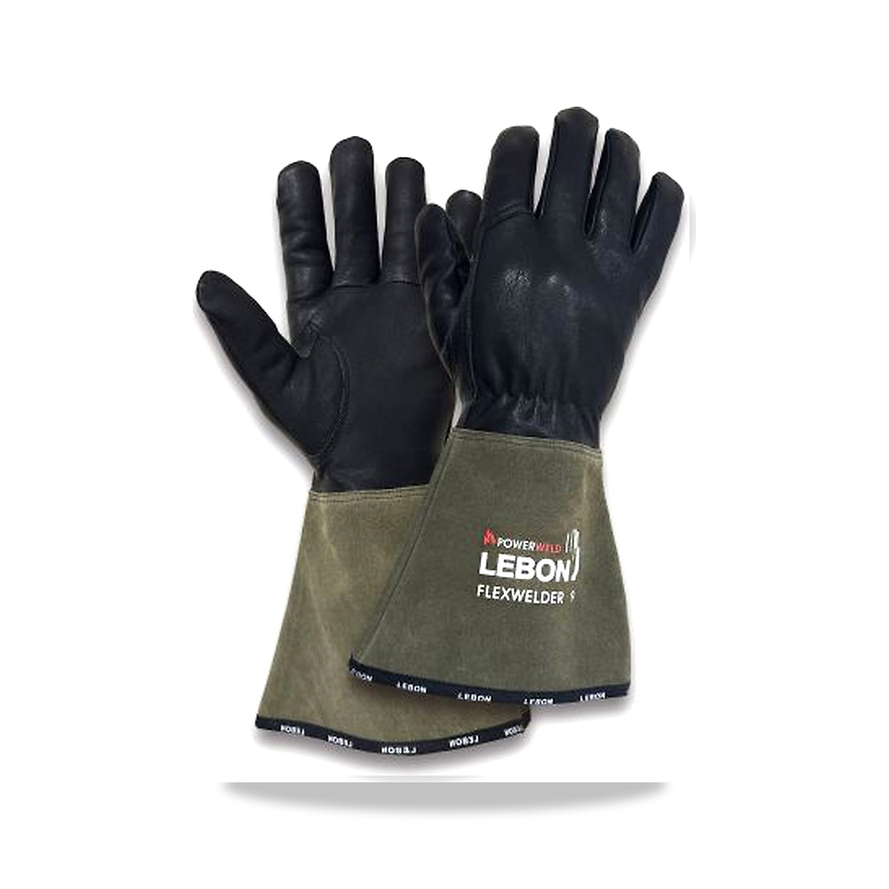 ماكينات اللحام ومعدات الورش جلد أسود Lebon Protection موديل FLEXWELDER/12 - اللون Black, Olive Green