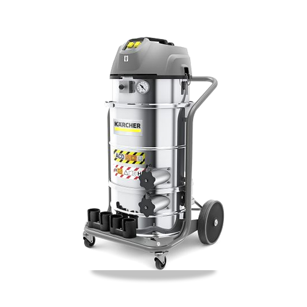 صورة منتج مكنسة وجهاز شفط وتنظيف كهربائي وصناعي 240 فولت Karcher موديل 9.990-224.0 – السعة 40L – القدرة الكهربائية 2.3kW - كود الصنف reemco-2027-0022294 - ماركة يباع من خلال reemco - توريد وتصوير حصري لشركة ريمكو القابضة السعودية