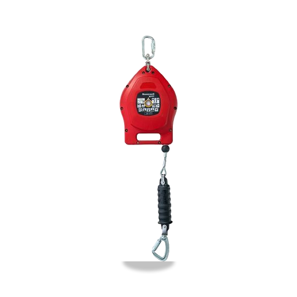 صورة منتج جهاز وحزام أمان لمنع السقوط من المرتفعات (Fall Arrest) فولاذ مجلفن نايلون 9 متر Honeywell Safety موديل 1034053 - كود الصنف reemco-2027-0022742 - ماركة يباع من خلال reemco - توريد وتصوير حصري لشركة ريمكو القابضة السعودية