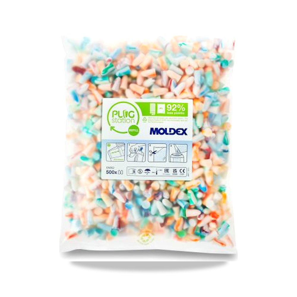 صورة منتج نظارات وواقيات السمع والعمل على ارتفاع Moldex موديل 786001 – نوع الخامة Polyurethane – اللون Multicolour - كود الصنف reemco-2027-0024003 - ماركة يباع من خلال reemco - توريد وتصوير حصري لشركة ريمكو القابضة السعودية