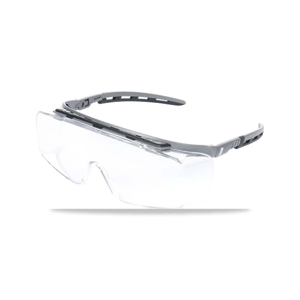 صورة منتج نظارة وقاية وسلامة مهنية بولي كربونات شفاف NITRAS SAFETY موديل 9024-1412 – اللون Black, Grey – نوع الخامة بلاستيك - كود الصنف reemco-2027-0024977 - ماركة يباع من خلال reemco - توريد وتصوير حصري لشركة ريمكو القابضة السعودية