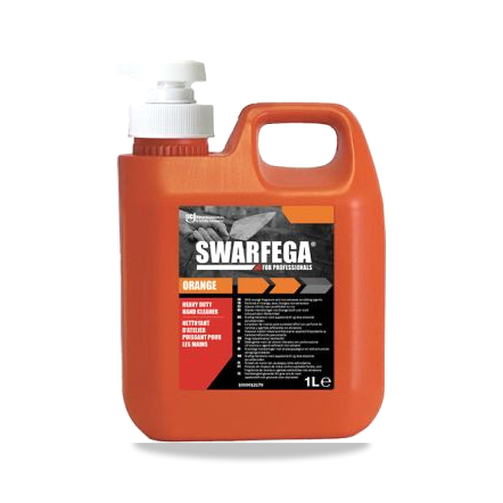مضخة سوائل ومياه صناعية برتقالي مضخة 1 لتر Swarfega موديل SOR1LMP