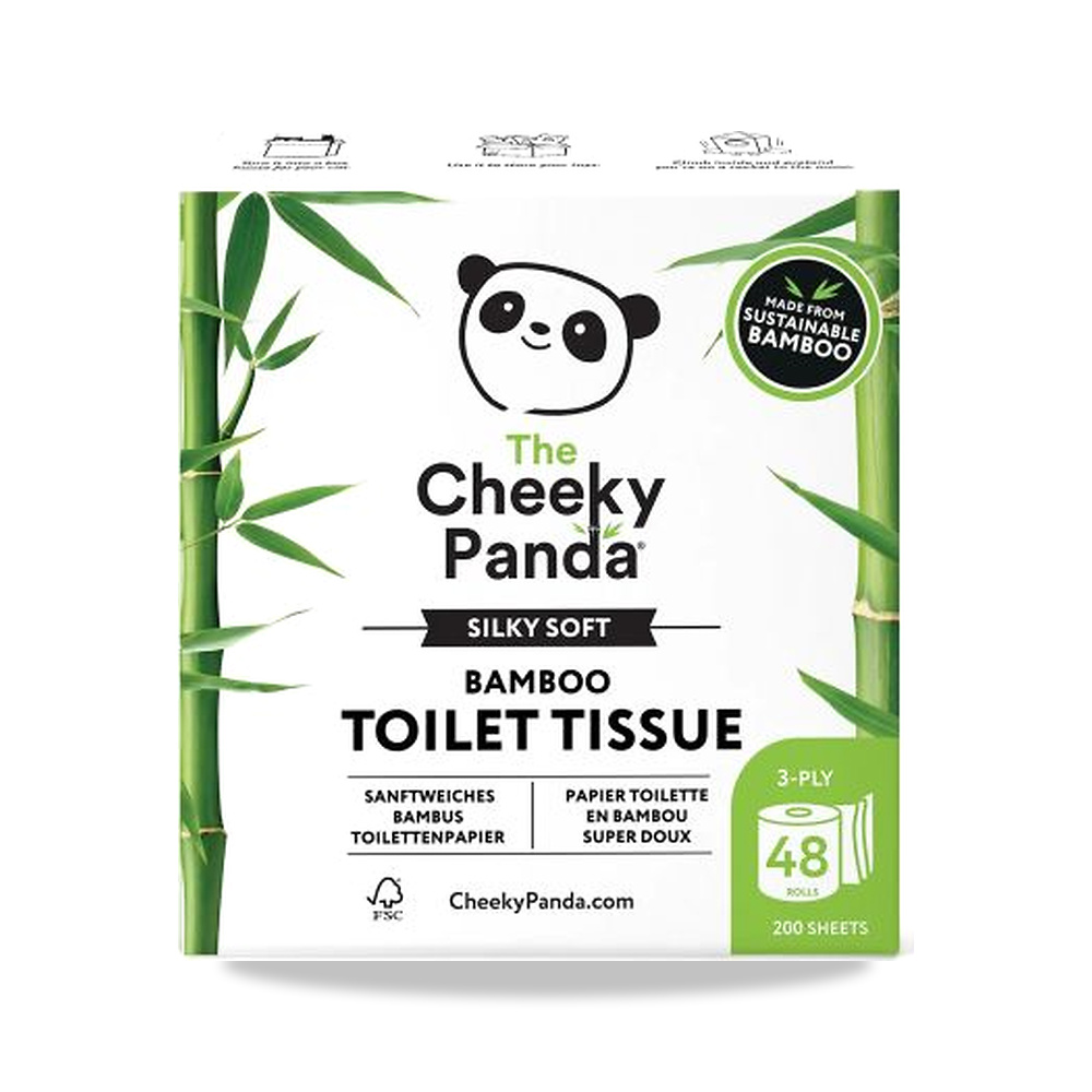 مناديل رول حمام وورق تواليت وتنشيف 120 مم The Cheeky Panda Ltd موديل PFTOILT48