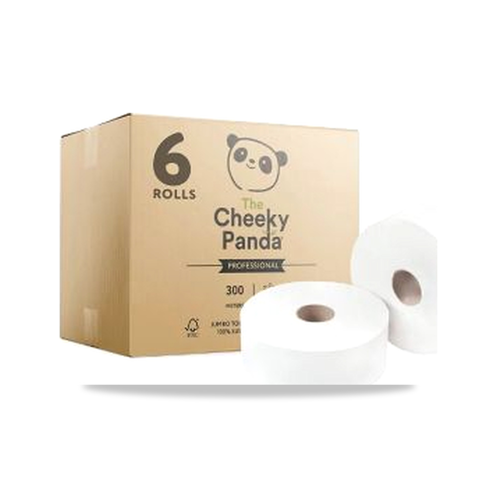 صورة منتج مناديل رول حمام وورق تواليت وتنشيف 242 مم 76 مم The Cheeky Panda Ltd موديل 76-PFMAXJRL6 – المقاس Jumbo – 92 مم - كود الصنف reemco-2027-0031635 - ماركة يباع من خلال reemco - توريد وتصوير حصري لشركة ريمكو القابضة السعودية