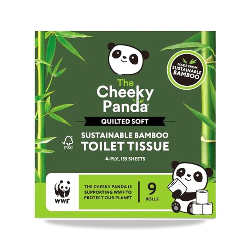 صورة منتج مناديل رول حمام وورق تواليت وتنشيف 120 مم The Cheeky Panda Ltd موديل QUILTOILT9X5 - كود الصنف reemco-2027-0031636 - ماركة يباع من خلال reemco - توريد وتصوير حصري لشركة ريمكو القابضة السعودية