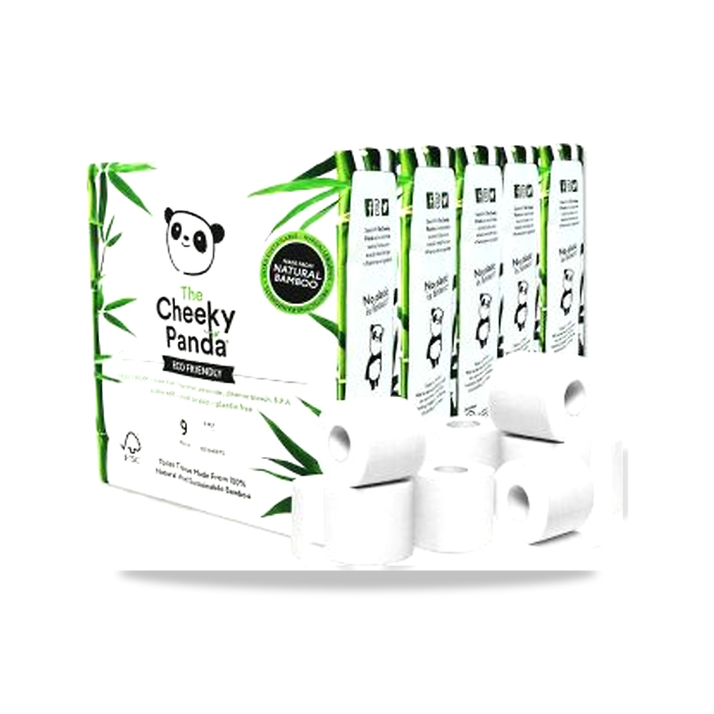 صورة منتج مناديل رول حمام وورق تواليت وتنشيف 120 مم The Cheeky Panda Ltd موديل PFTOILT9X5 - كود الصنف reemco-2027-0031637 - ماركة يباع من خلال reemco - توريد وتصوير حصري لشركة ريمكو القابضة السعودية