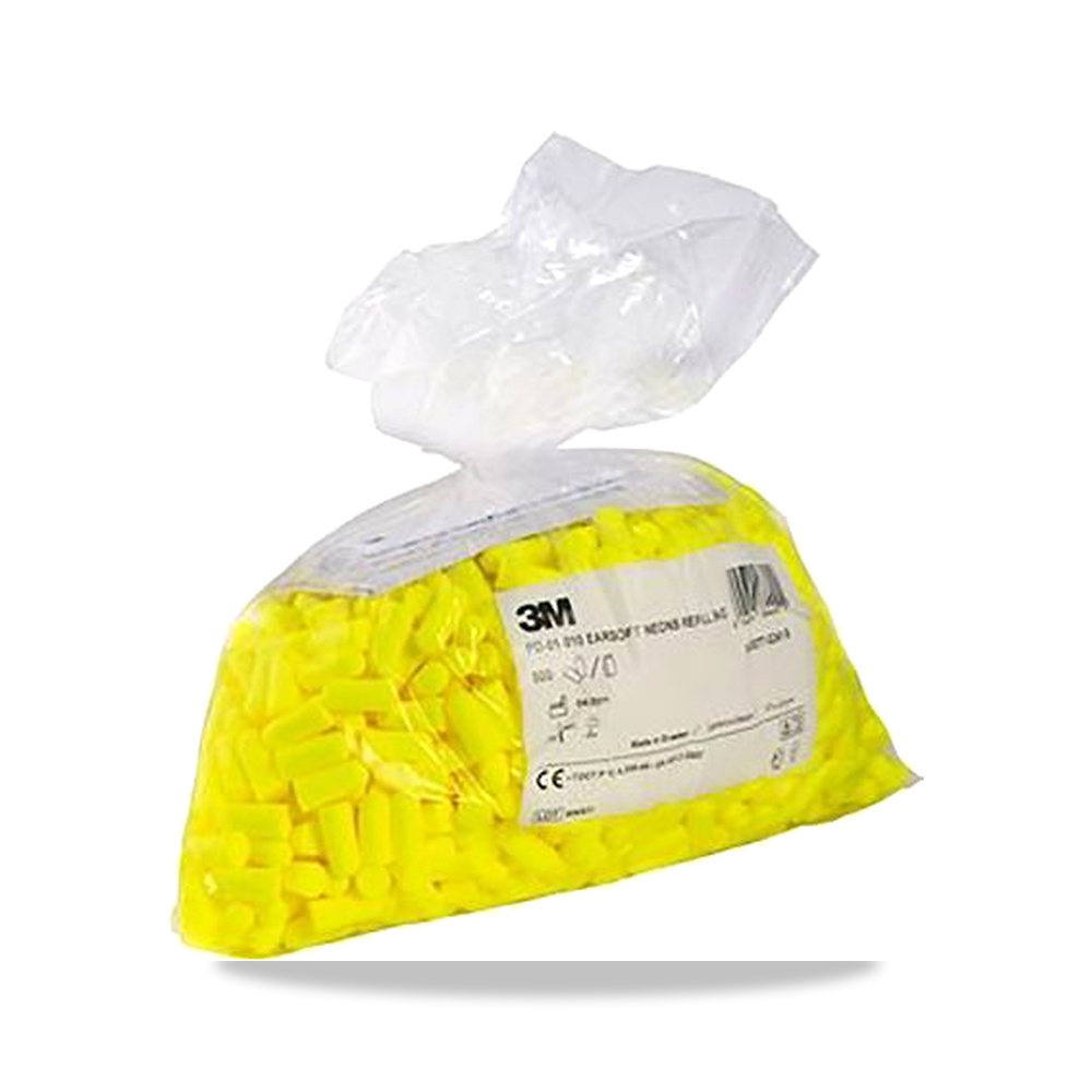 صورة منتج نظارات وواقيات السمع والعمل على ارتفاع أصفر 3 متر 3M E.A.R موديل PD-01-010 – نوع الخامة Polyurethane - كود الصنف reemco-2027-0034329 - ماركة يباع من خلال reemco - توريد وتصوير حصري لشركة ريمكو القابضة السعودية