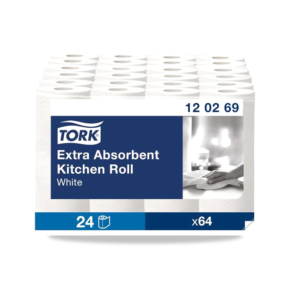 صورة منتج مناديل رول حمام وورق تواليت وتنشيف 230 مم 15.4 متر Tork موديل 120269 – 15.4 m x 230 مم – 238 مم - كود الصنف reemco-2027-0035986 - ماركة يباع من خلال reemco - توريد وتصوير حصري لشركة ريمكو القابضة السعودية