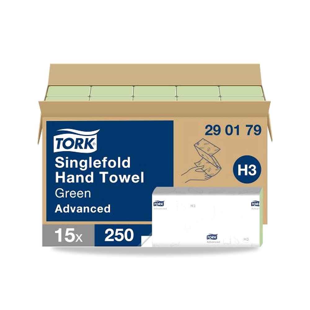 صورة منتج مناديل رول حمام وورق تواليت وتنشيف 115 X 250 مم Tork موديل 290179 – اللون أخضر - كود الصنف reemco-2027-0036186 - ماركة يباع من خلال reemco - توريد وتصوير حصري لشركة ريمكو القابضة السعودية