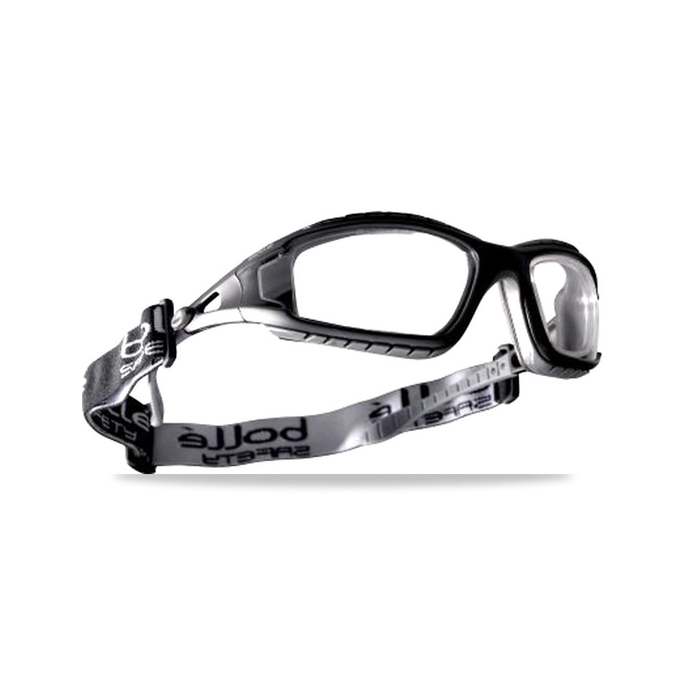صورة منتج نظارة وقاية وسلامة مهنية شفاف بولي كربونات 52 جم Bolle Safety موديل TRACPSI - كود الصنف reemco-2027-0036218 - ماركة يباع من خلال reemco - توريد وتصوير حصري لشركة ريمكو القابضة السعودية