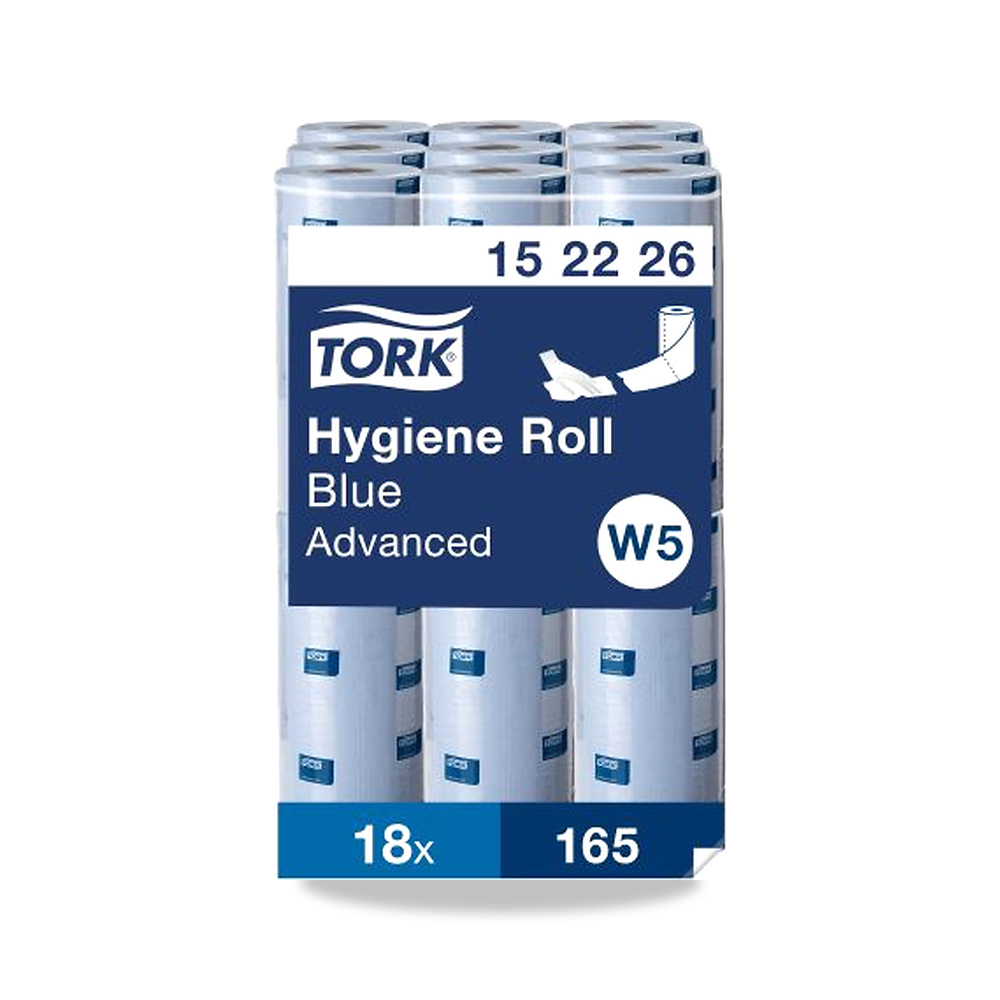صورة منتج مناديل رول حمام وورق تواليت وتنشيف 54500 X 250 مم 250 مم Tork موديل 152226 – 545 مم – اللون أزرق - كود الصنف reemco-2027-0036891 - ماركة يباع من خلال reemco - توريد وتصوير حصري لشركة ريمكو القابضة السعودية