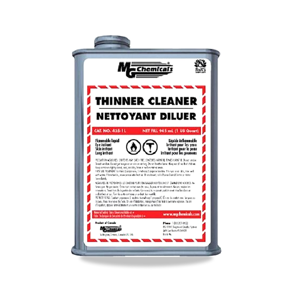 تنر ومخفف دهانات وطلاء شفاف 1 لتر MG Chemicals موديل 4351-1L - نوع الخامة Acetone