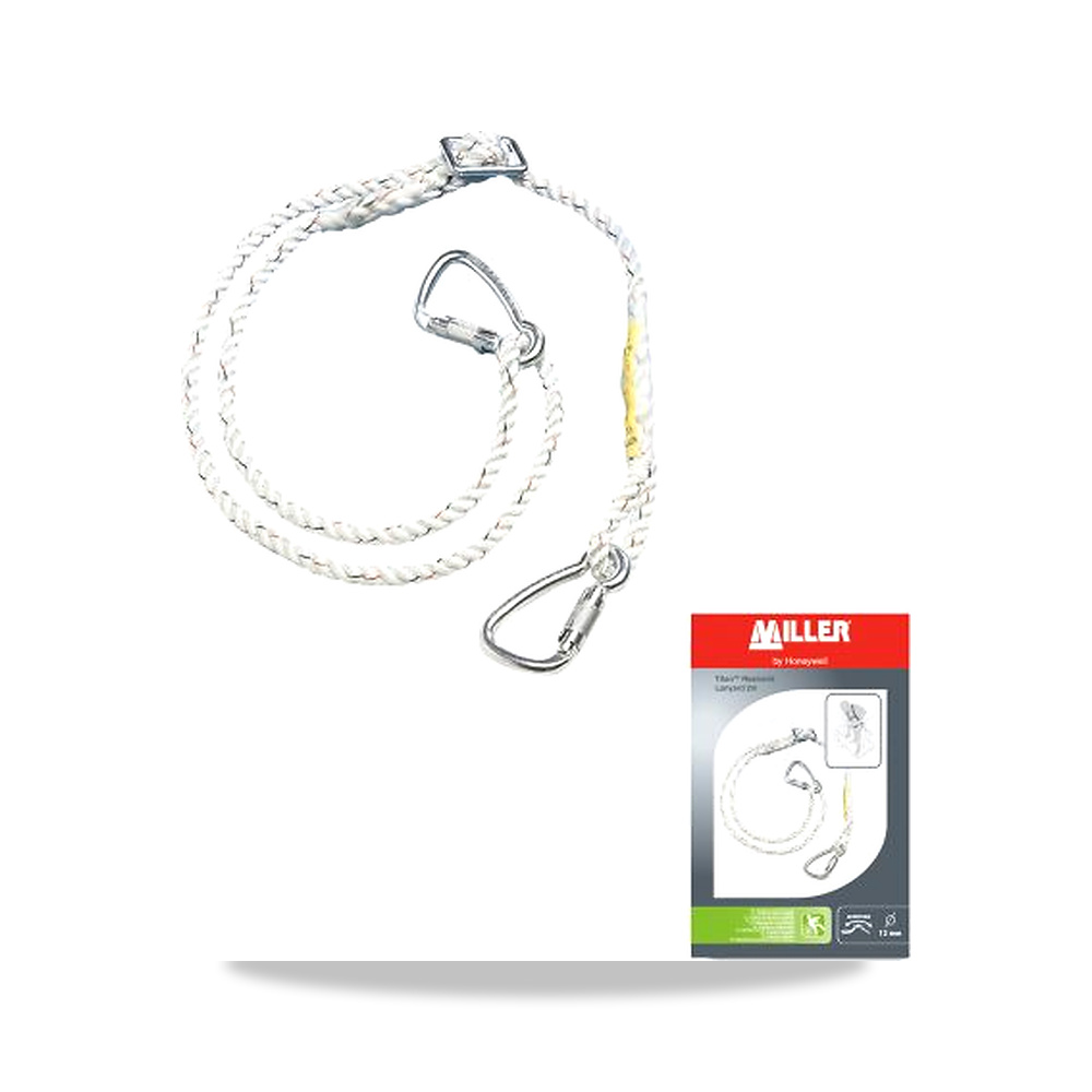 صورة منتج جهاز وحزام أمان لمنع السقوط من المرتفعات (Fall Arrest) قفل أمان 2 متر Honeywell Safety موديل 1031451 - كود الصنف reemco-2027-0040427 - ماركة يباع من خلال reemco - توريد وتصوير حصري لشركة ريمكو القابضة السعودية