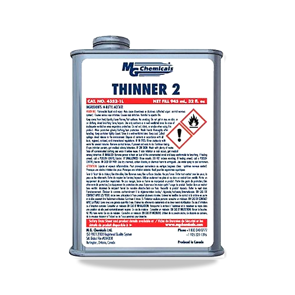 تنر ومخفف دهانات وطلاء شفاف 1 لتر MG Chemicals موديل 4352-1L