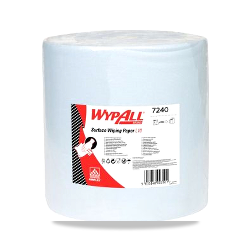 صورة منتج مناديل رول حمام وورق تواليت وتنشيف 380 X 330 مم 380X330 مم 300 مم WYPALL موديل 7240 – 380 مم – اللون أزرق - كود الصنف reemco-2027-0044322 - ماركة يباع من خلال reemco - توريد وتصوير حصري لشركة ريمكو القابضة السعودية