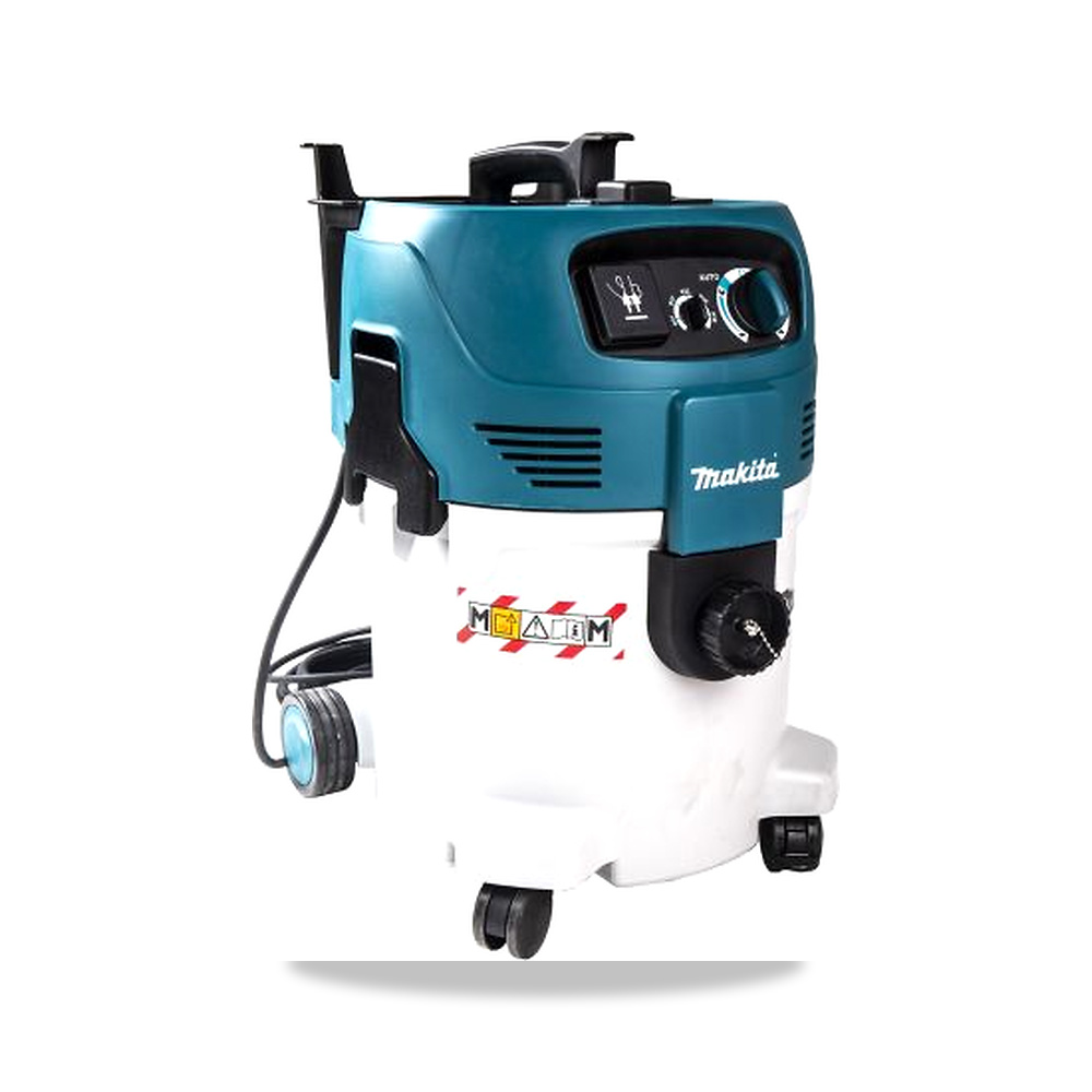 صورة منتج مكنسة وجهاز شفط وتنظيف كهربائي وصناعي 240 فولت 7.5 متر 30 لتر Makita موديل VC3012M /2 - كود الصنف reemco-2027-0045805 - ماركة يباع من خلال reemco - توريد وتصوير حصري لشركة ريمكو القابضة السعودية