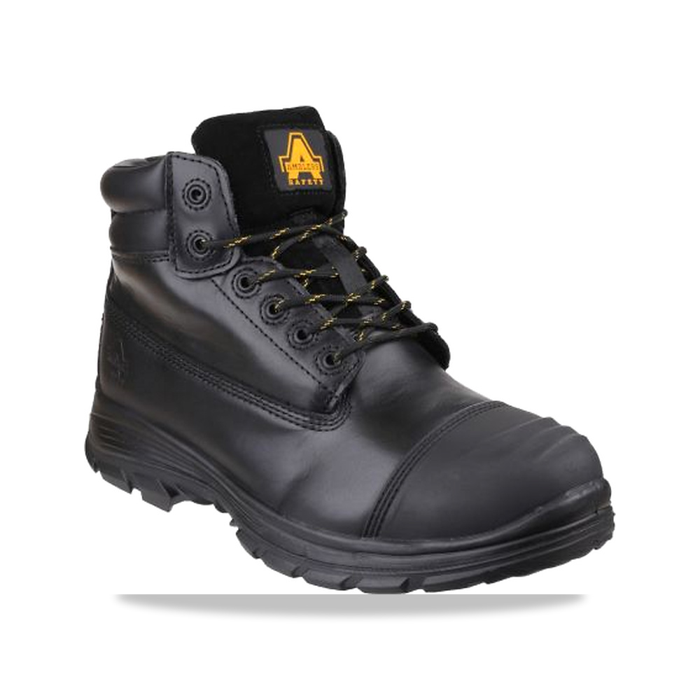 صورة منتج معدة سلامة ووقاية مهنية أسود Amblers موديل FS301-08 – نوع الخامة جلد – نوع الخامة Polyurethane - كود الصنف reemco-2027-0051578 - ماركة يباع من خلال reemco - توريد وتصوير حصري لشركة ريمكو القابضة السعودية