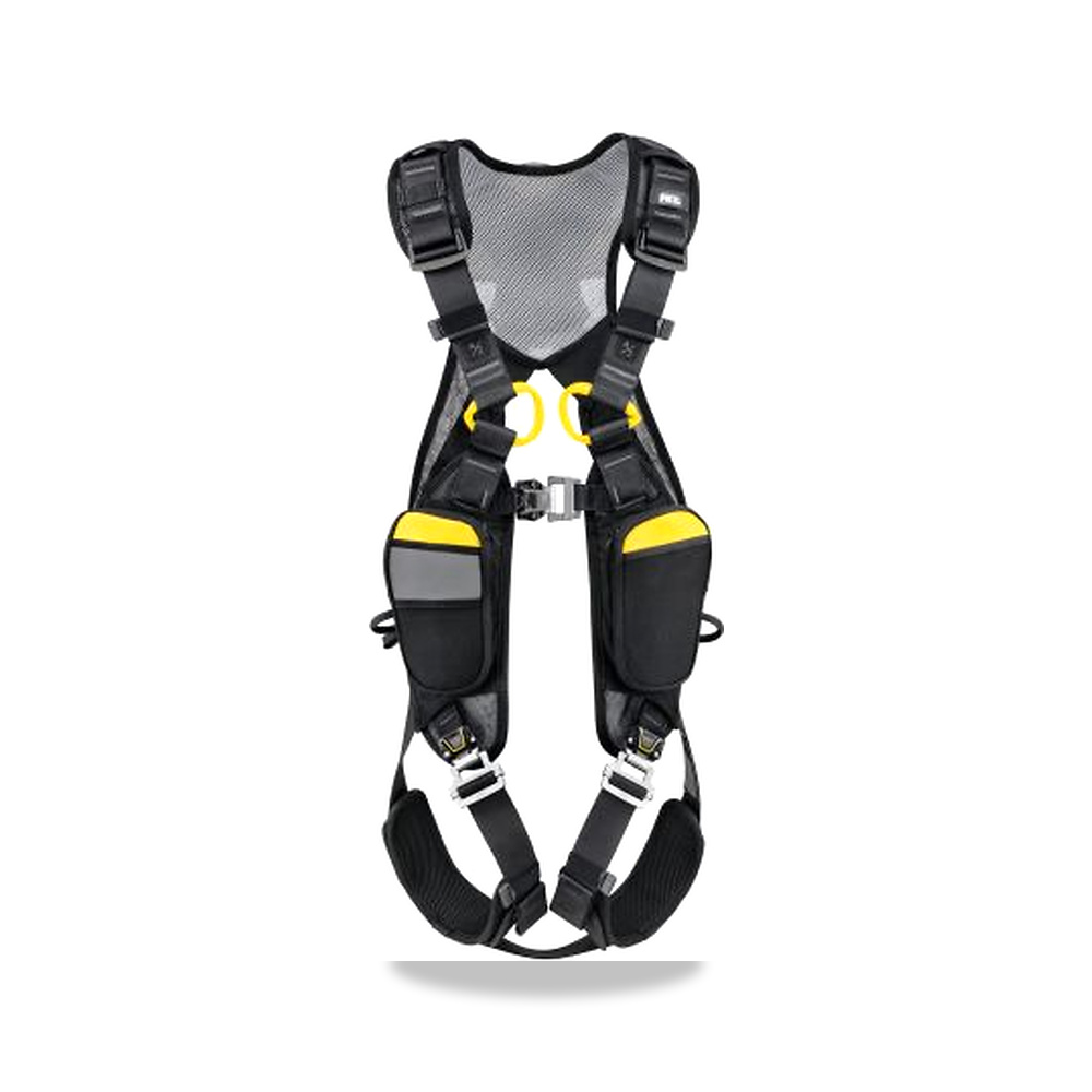 صورة منتج جهاز وحزام أمان لمنع السقوط من المرتفعات (Fall Arrest) 100 كجم Petzl موديل C073EA01 – السعة 100kg – اللون Black, Yellow - كود الصنف reemco-2027-0054400 - ماركة يباع من خلال reemco - توريد وتصوير حصري لشركة ريمكو القابضة السعودية