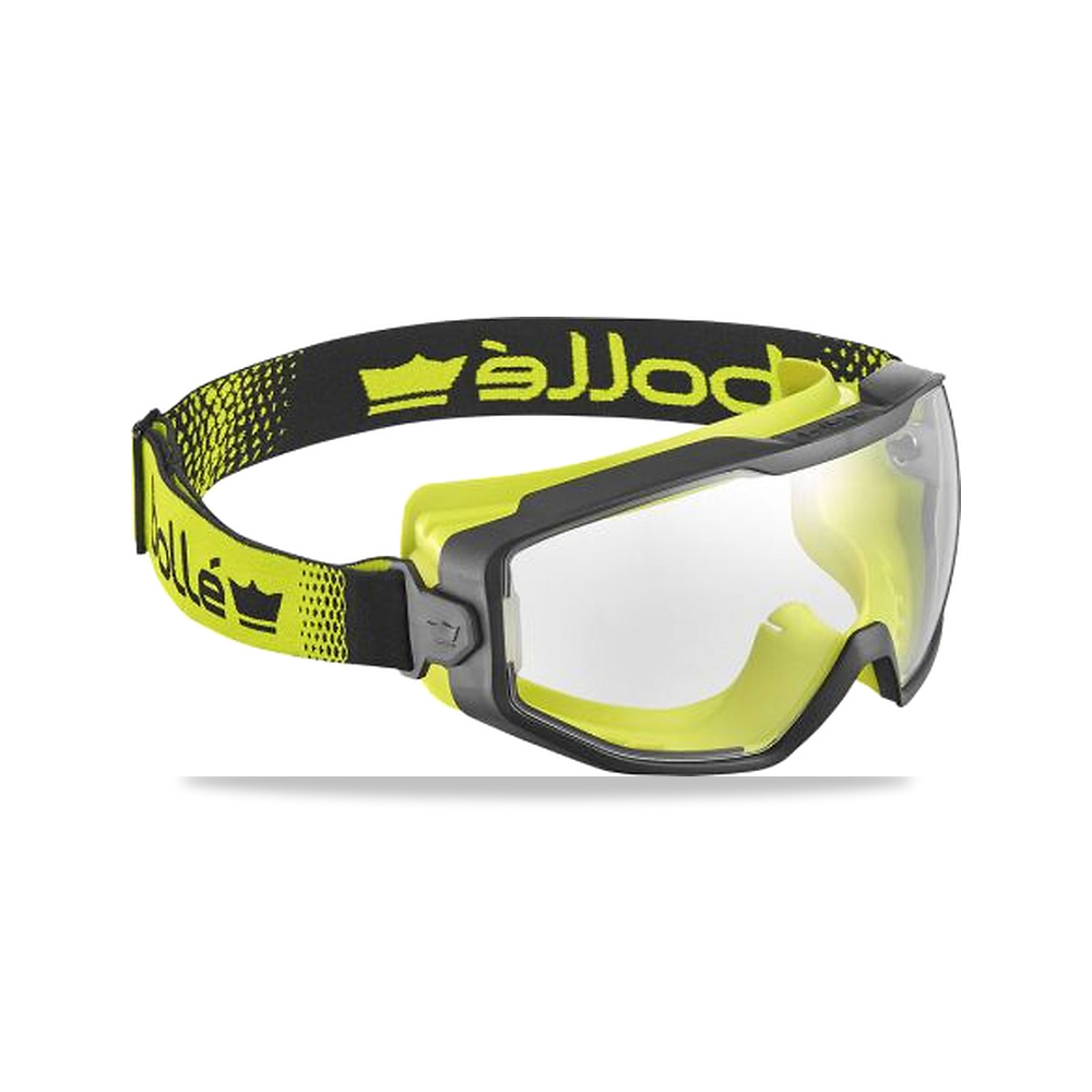 صورة منتج نظارة وقاية وسلامة مهنية شفاف أصفر Bolle Safety موديل SPECTN14W – اللون Yellow, Black – نوع الخامة بولي كربونات - كود الصنف reemco-2027-0055164 - ماركة يباع من خلال reemco - توريد وتصوير حصري لشركة ريمكو القابضة السعودية