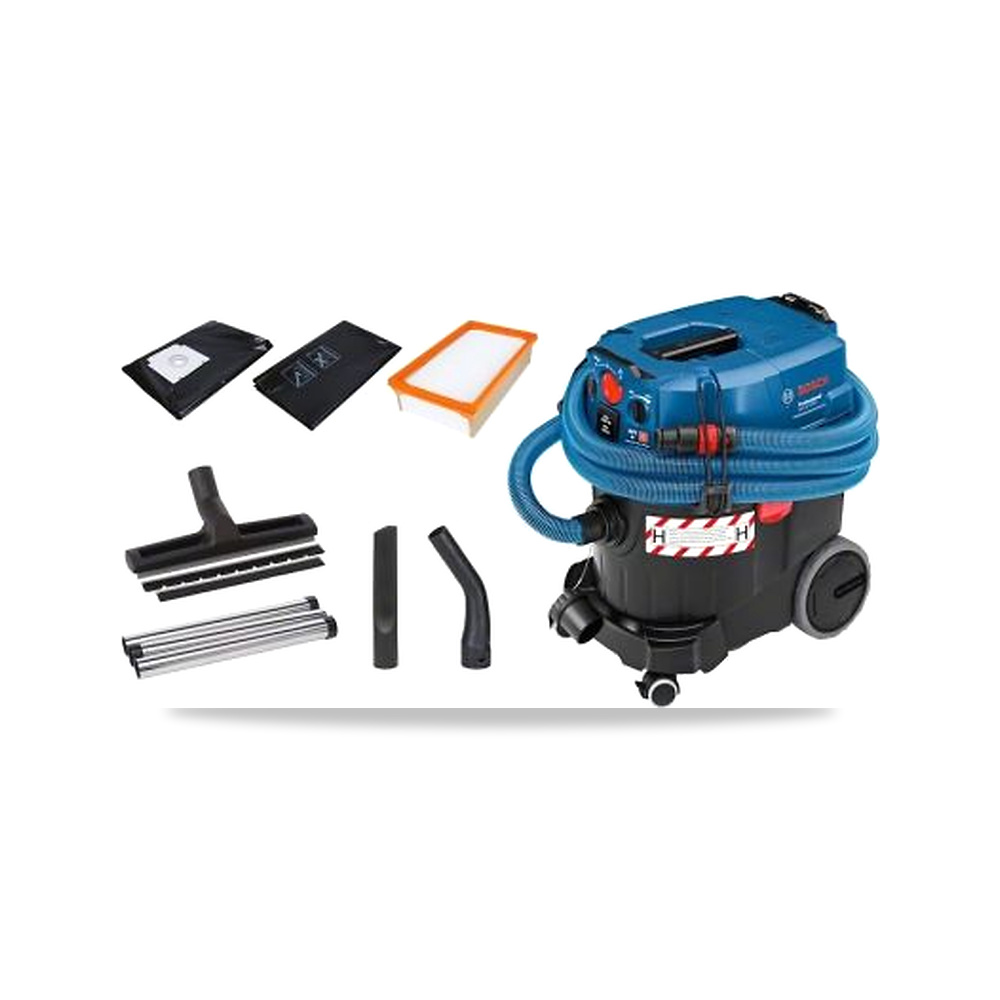 صورة منتج مكنسة وجهاز شفط وتنظيف كهربائي وصناعي 240 فولت Bosch موديل 06019C3670 – 240 فولت ac – السعة 23L - كود الصنف reemco-2027-0055207 - ماركة يباع من خلال reemco - توريد وتصوير حصري لشركة ريمكو القابضة السعودية
