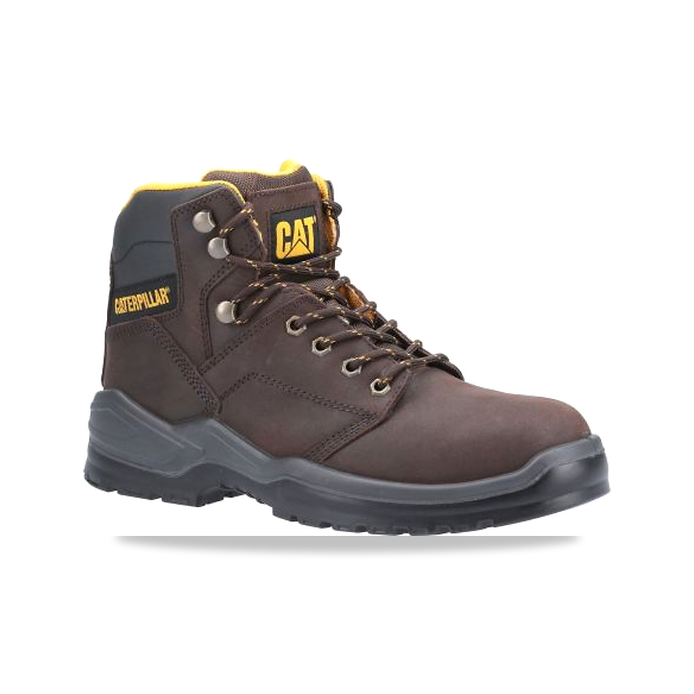 صورة منتج معدة سلامة ووقاية مهنية بني Caterpillar موديل P724859 – نوع الخامة Polyurethane – نوع الخامة Nubuck Leather - كود الصنف reemco-2027-0058339 - ماركة يباع من خلال reemco - توريد وتصوير حصري لشركة ريمكو القابضة السعودية