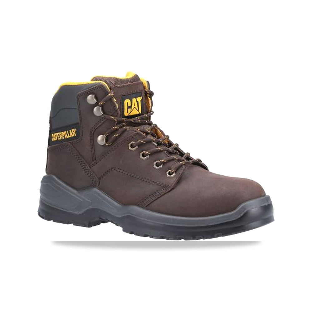 صورة منتج معدة سلامة ووقاية مهنية بني Caterpillar موديل P724859 – نوع الخامة Polyurethane – نوع الخامة Nubuck Leather – السلسلة STRIVER - كود الصنف reemco-2027-0058346 - ماركة يباع من خلال reemco - توريد وتصوير حصري لشركة ريمكو القابضة السعودية