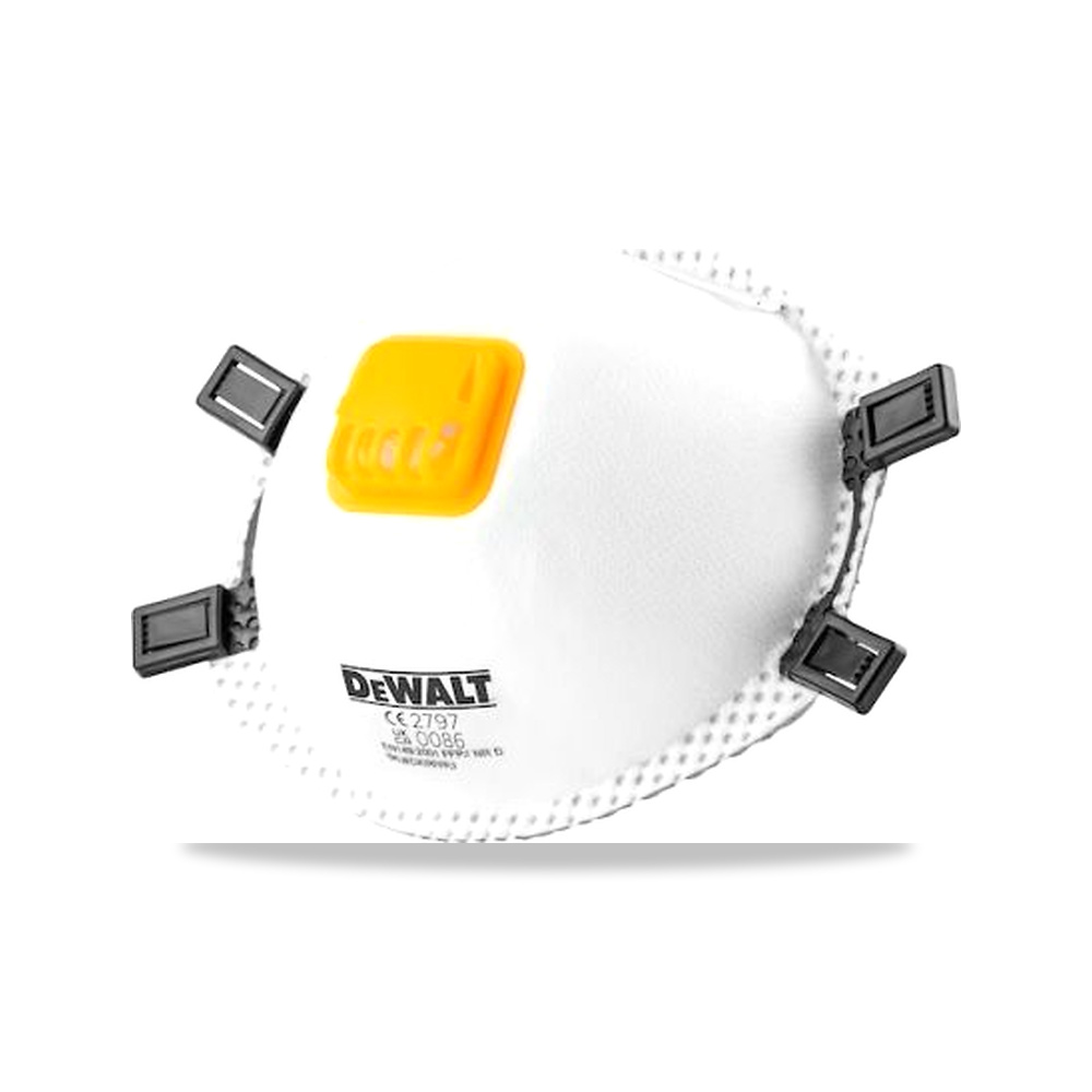 صورة منتج جهاز تنفس وحماية تنفسية للسلامة المهنية DeWALT موديل DXIRFFP310 – اللون أبيض - كود الصنف reemco-2027-0062086 - ماركة يباع من خلال reemco - توريد وتصوير حصري لشركة ريمكو القابضة السعودية