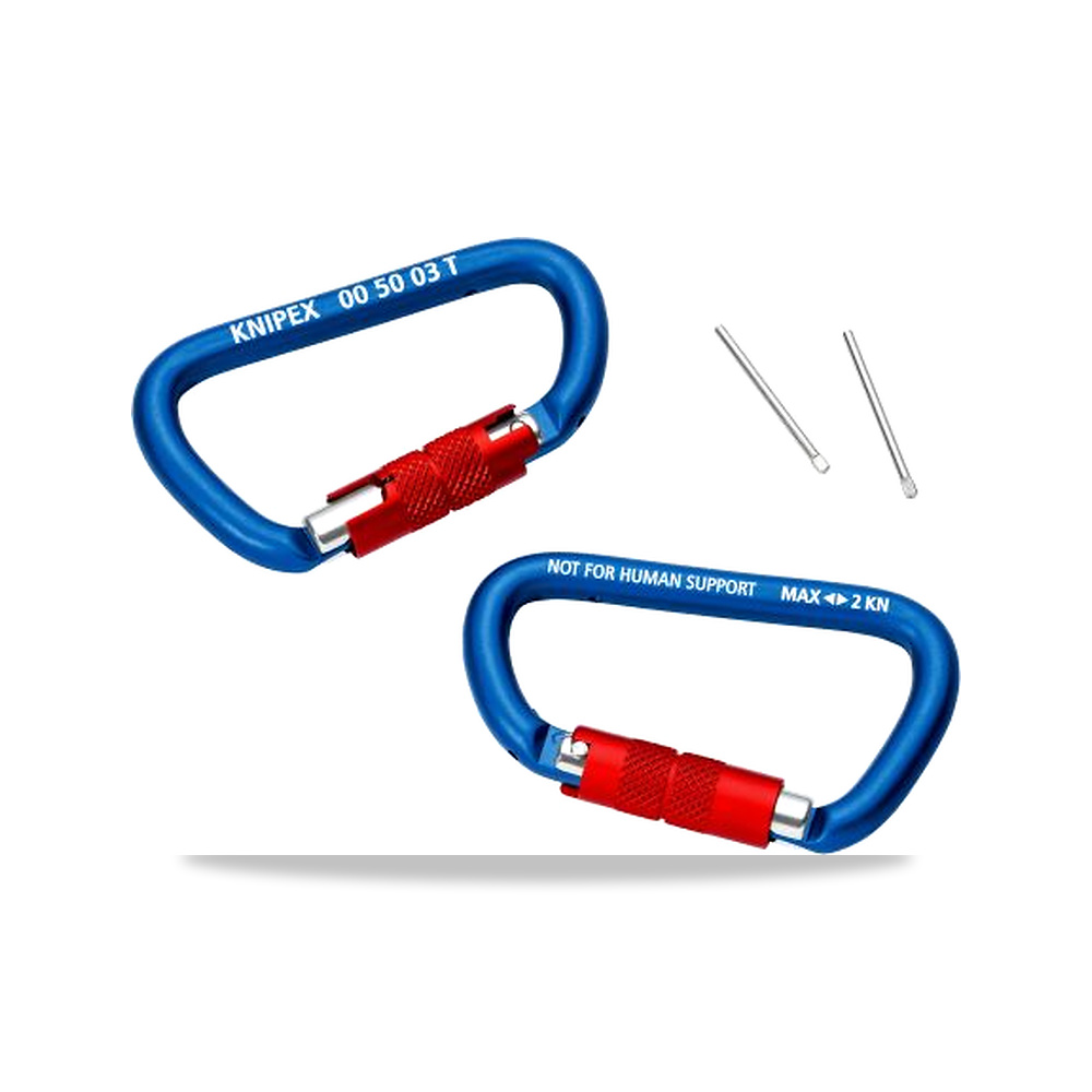 صورة منتج نظارات وواقيات السمع والعمل على ارتفاع ألومنيوم برغي ومسمار قلاووظ Knipex موديل 00 50 03 T BK - كود الصنف reemco-2027-0077520 - ماركة يباع من خلال reemco - توريد وتصوير حصري لشركة ريمكو القابضة السعودية