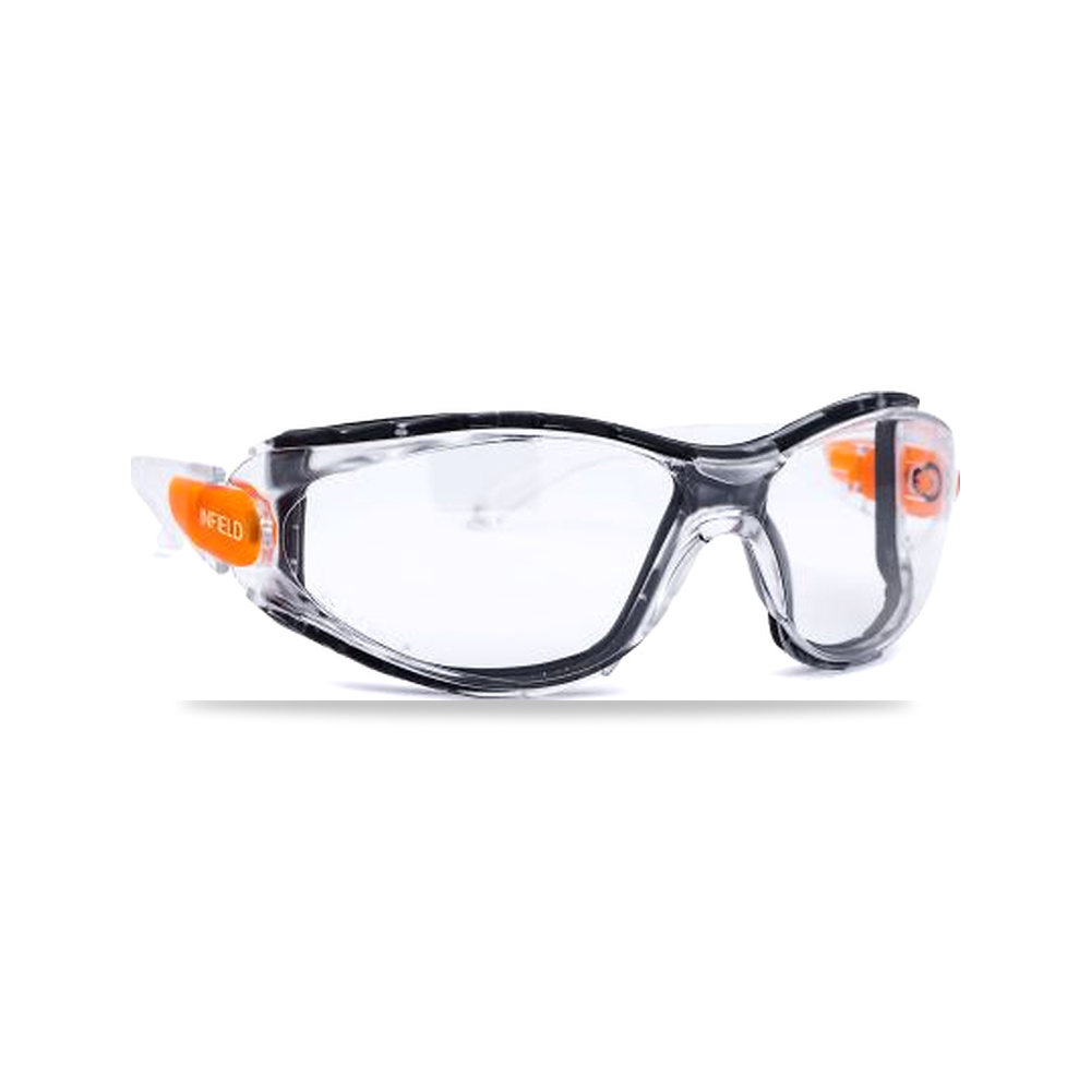 صورة منتج نظارة وقاية وسلامة مهنية شفاف برتقالي L & M Young موديل I34-9230-006 – اللون Orange, Clear – نوع الخامة بولي كربونات - كود الصنف reemco-2027-0078378 - ماركة يباع من خلال reemco - توريد وتصوير حصري لشركة ريمكو القابضة السعودية