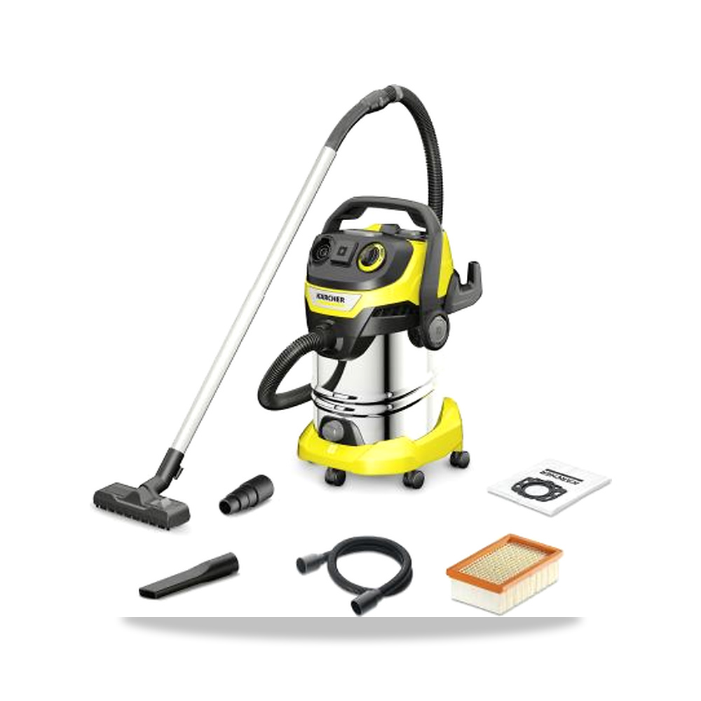 صورة منتج مكنسة وجهاز شفط وتنظيف كهربائي وصناعي 220 فولت 240 فولت 6 متر Karcher موديل 16283610 - كود الصنف reemco-2027-0079654 - ماركة يباع من خلال reemco - توريد وتصوير حصري لشركة ريمكو القابضة السعودية