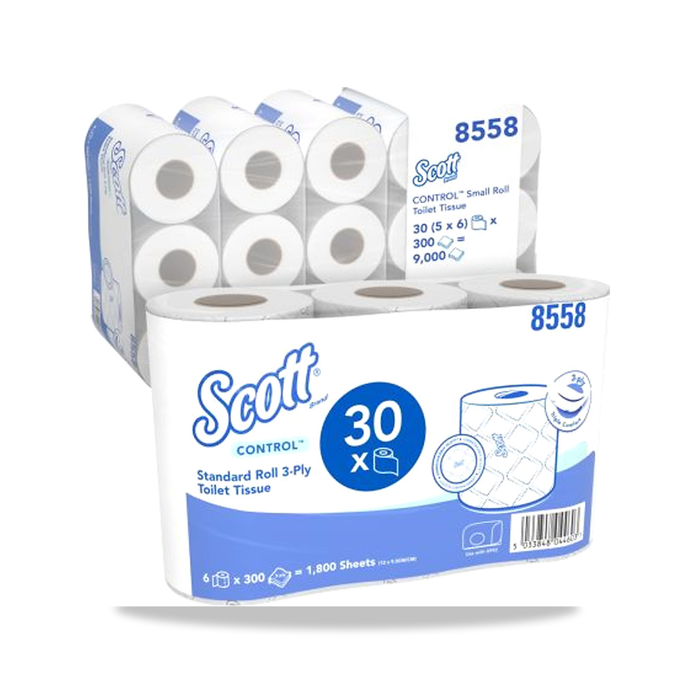 صورة منتج مناديل رول حمام وورق تواليت وتنشيف 40 مم 9.3 سم 40 سم Kimberly Clark موديل 8558 – 12 x 9.3 سم - كود الصنف reemco-2027-0080087 - ماركة يباع من خلال reemco - توريد وتصوير حصري لشركة ريمكو القابضة السعودية